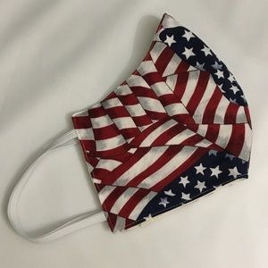 4 for $20 Adult face mask handmade American flag